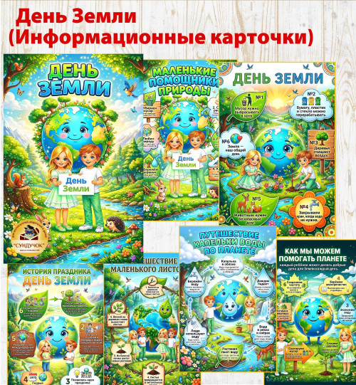 День Земли (Информационные карточки) День Земли (Информационные карточки)